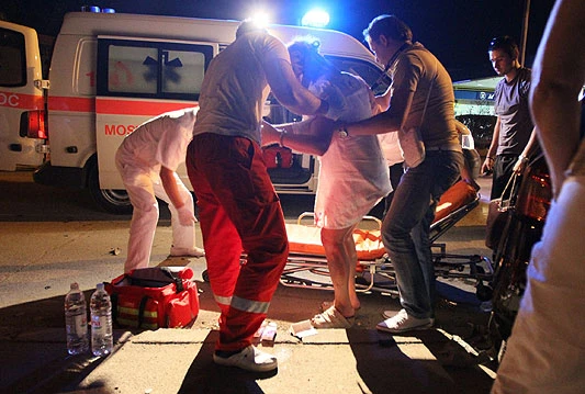 Prometna nezgoda u Dubrovačkoj ulici