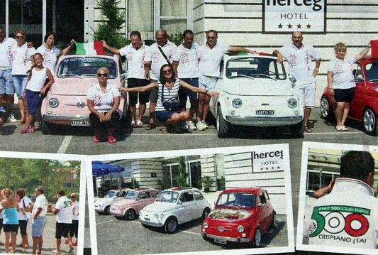 Na hodočašće u Međugorje stigli s fiatovim oldtimerima