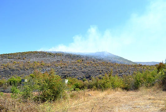 Vatra od Malog polja se širi prema Vranjevićima, kuće obranjene