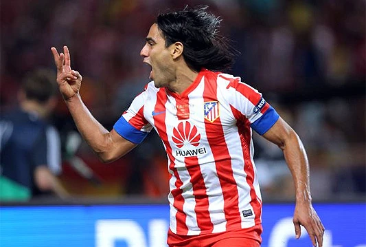 Radamel 'El Tigre' Falcao zabio hat-trick