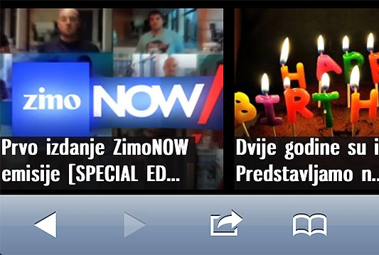 Čitajte ZIMO kroz novu mobilnu verziju i pratite kratke vijesti ZimoNOW!