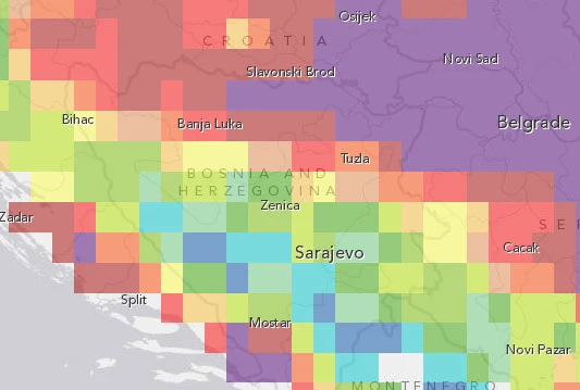 Vrela ljeta u južnoj Europi