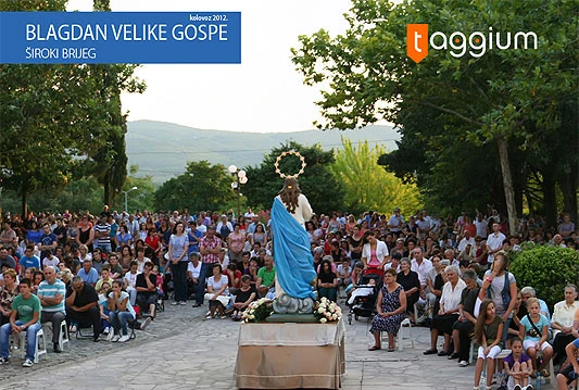 Više od 10 tisuća ljudi na fotografijama Velike Gospe sa Širokog Brijega