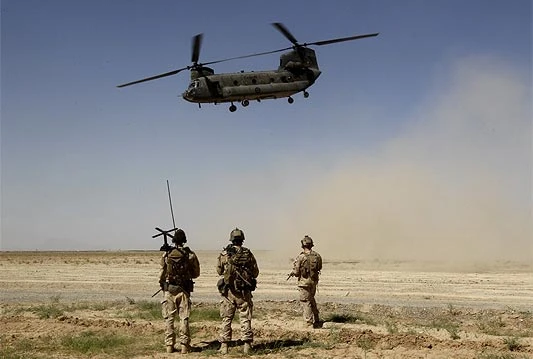 Talibani pogodili američki helikopter u trenutku polijetanja iz baze