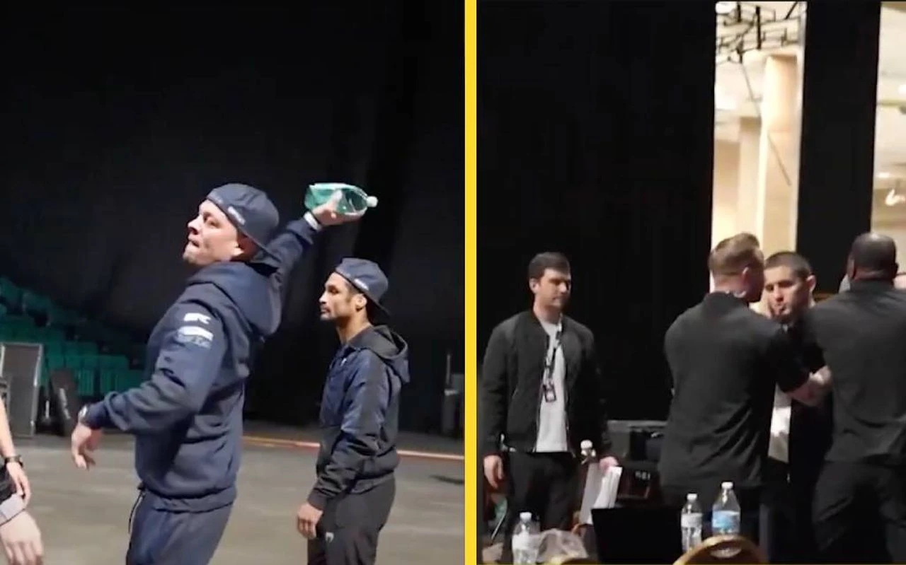 VIDEO I Nate Diaz voli sukobe, ali i gađanje bocama