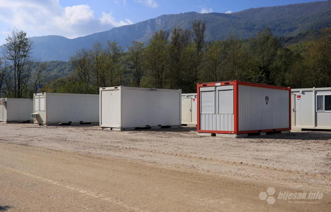 Čeka se struja: Kontejnersko naselje u Jablanici uskoro  spremno za korištenje
