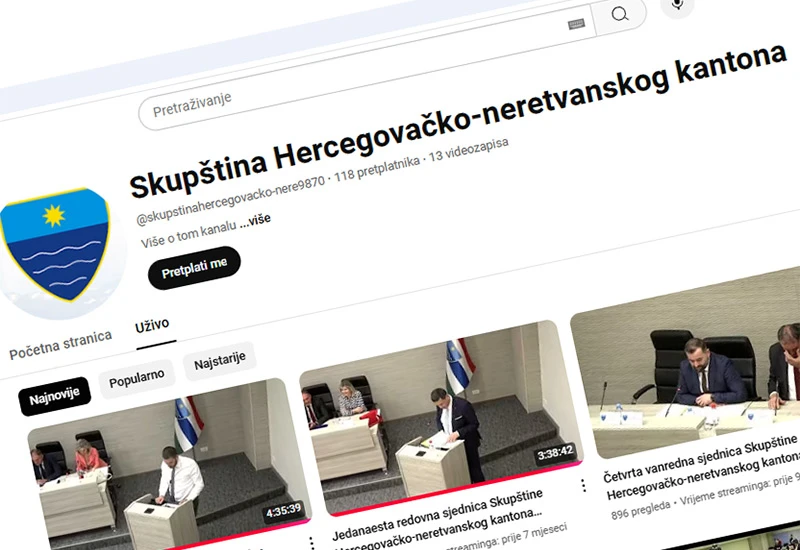 Nakon pet mjeseci zasjela Skupština HNŽ: Prijenosa nema
