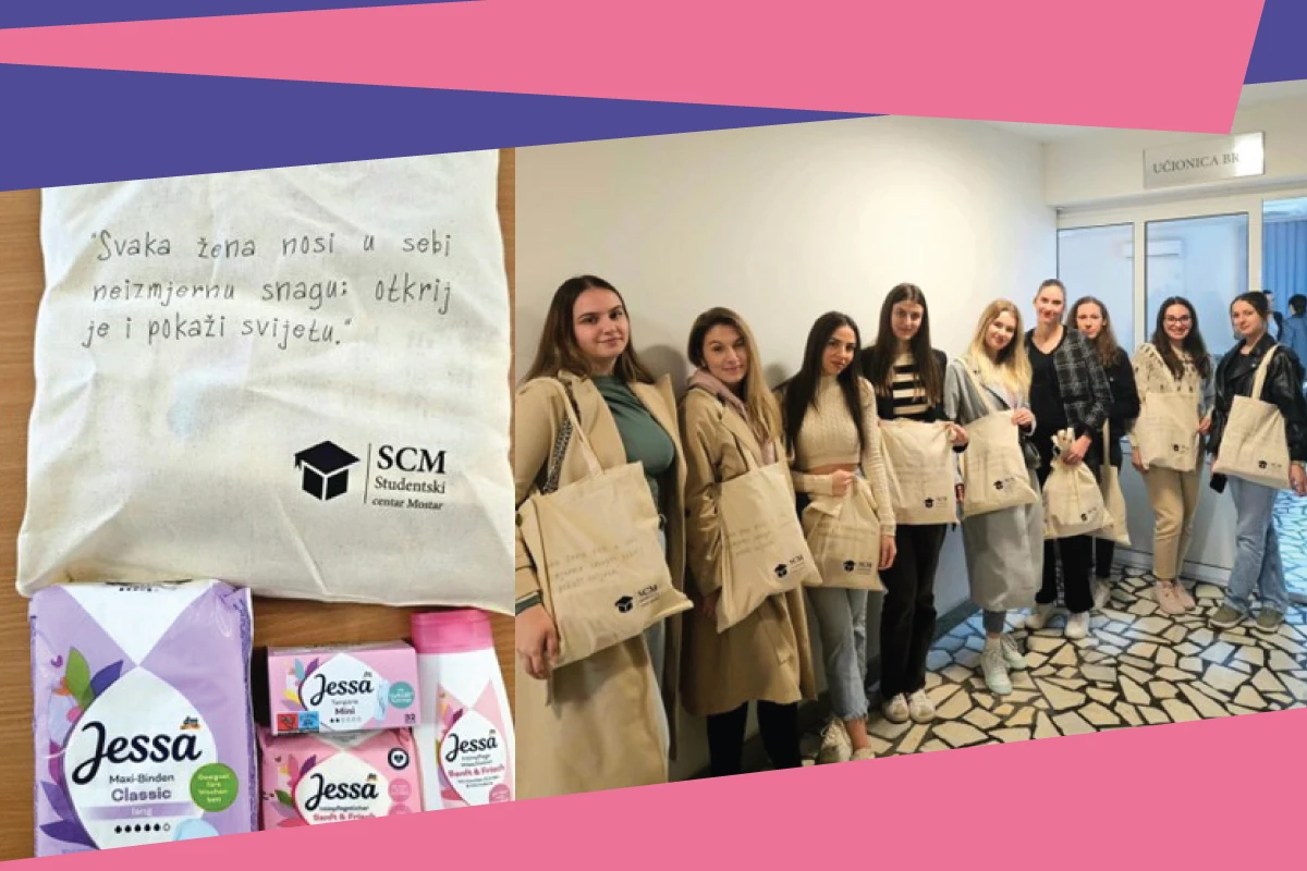 Uspješno realiziran projekt ''Menstruacija i zdravlje žena NISU tabu tema''