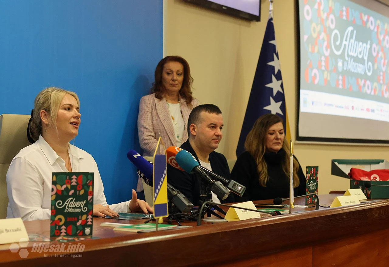 Klapa Rišpet, Ensminger i Good Times otvaraju večernji program Adventa u Mostaru