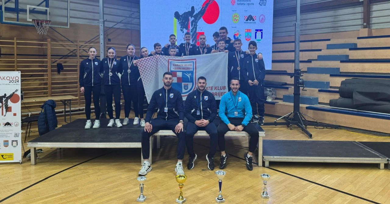 Karate klub Široki Brijeg u vrhu Hrvatskog karatea