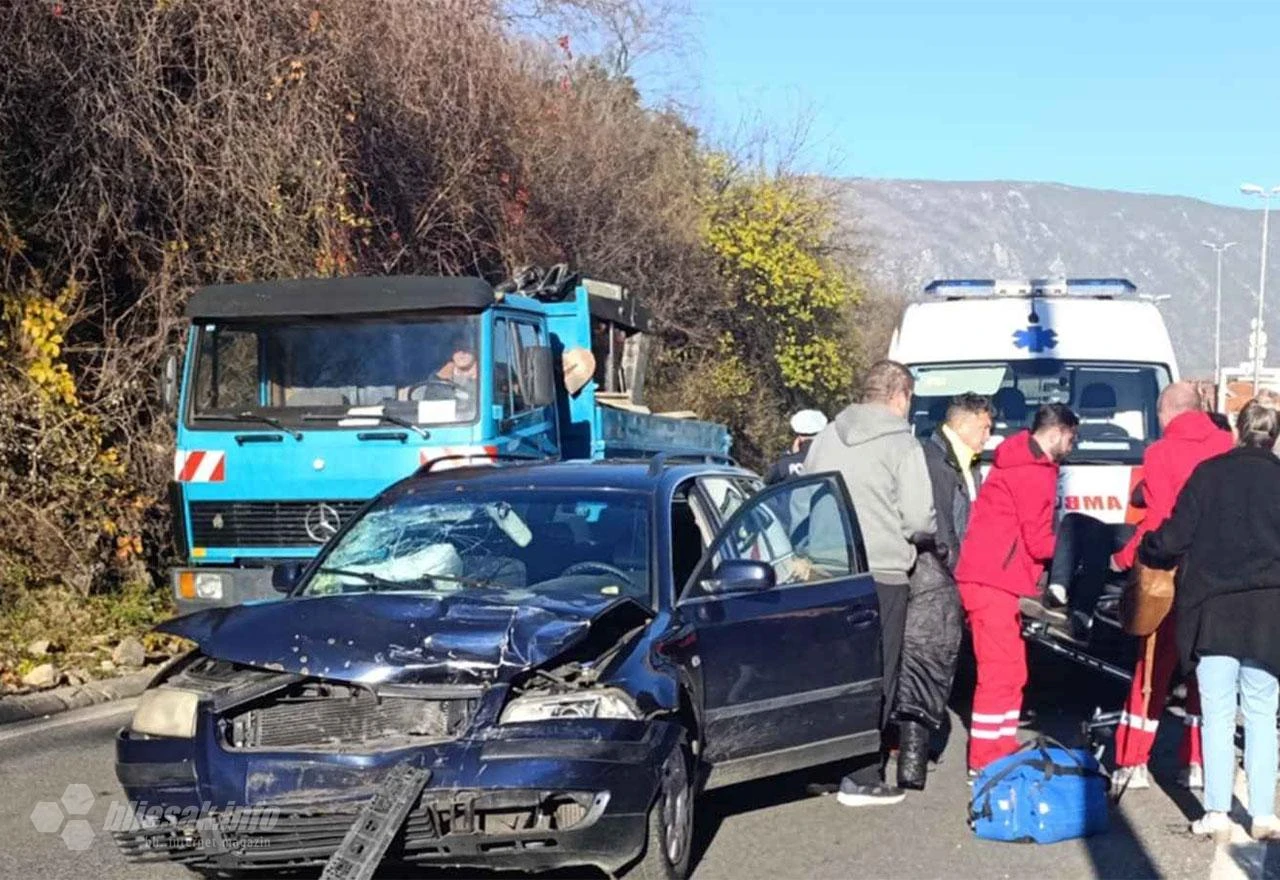 Sudar u Mahali: Jedna osoba ozlijeđena