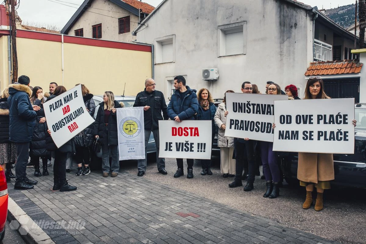 Održan sastanak: Sindikat u pravosuđu čeka odgovor Vlade HNŽ-a