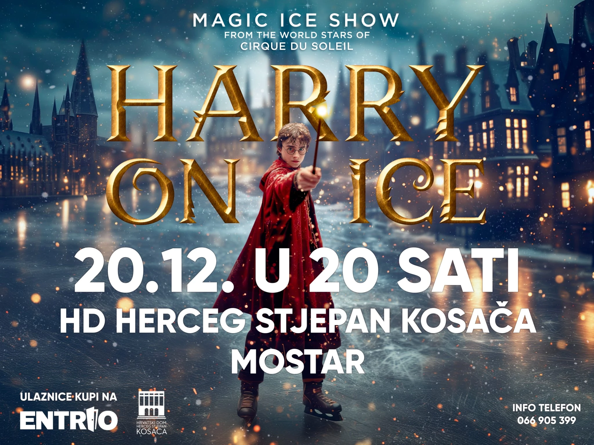 Harry on Ice sutra u Kosači