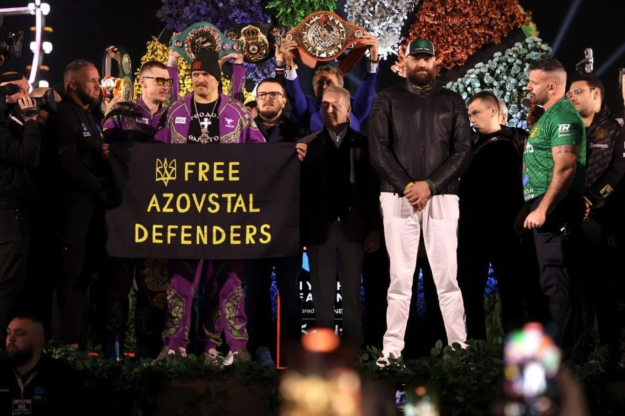 VIDEO I Fury puno teži od Usyka, želi ga izbaciti iz ringa
