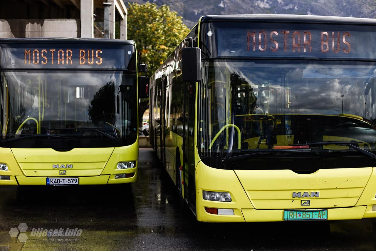 JP Mostar Bus: Nedjeljom bez vožnje u Mostaru