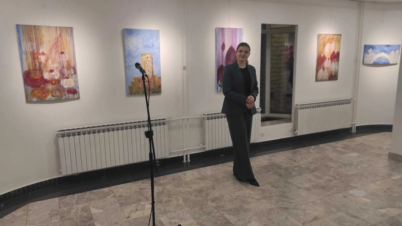 Mlada umjetnica Aldina Baljić predstavila se mostarskoj publici