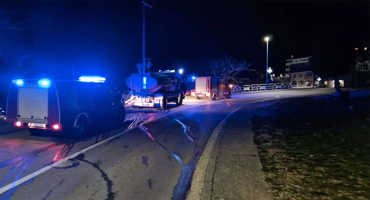 Neum: Izbio požar u odmaralištu 