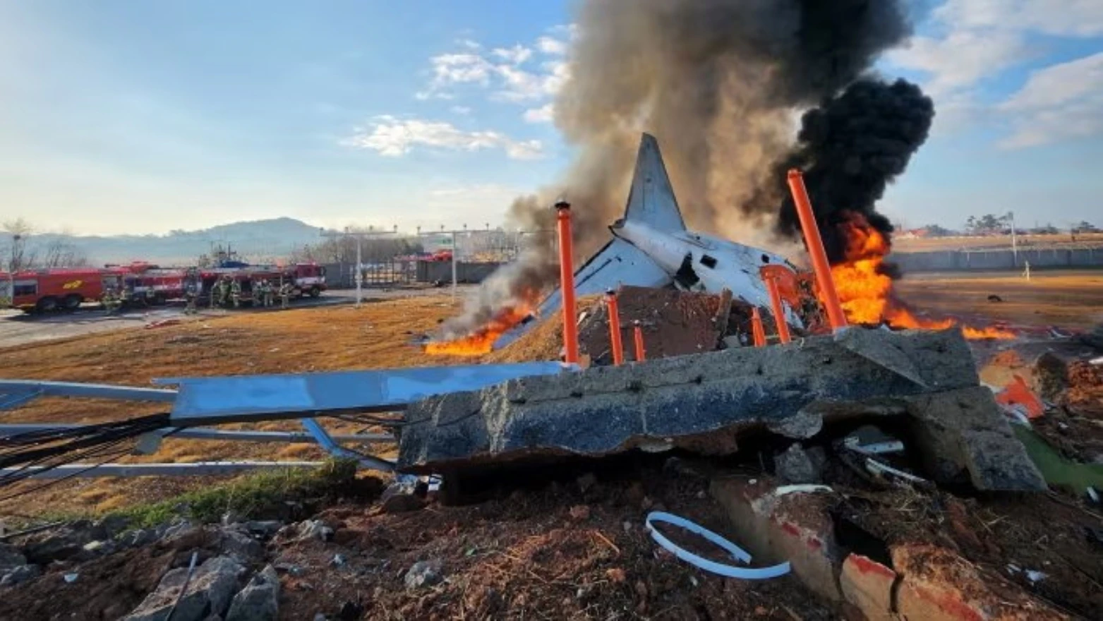 Najmanje 124 poginulih u zrakoplovnoj nesreći na aerodromu Muan