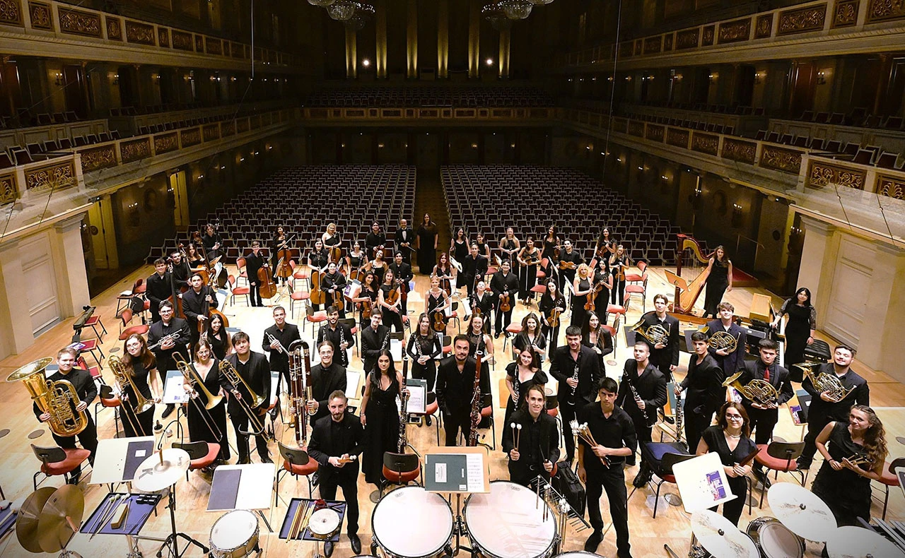 Western Balkans Youth Orchestra na zimskoj turneji, koncert i u Mostaru