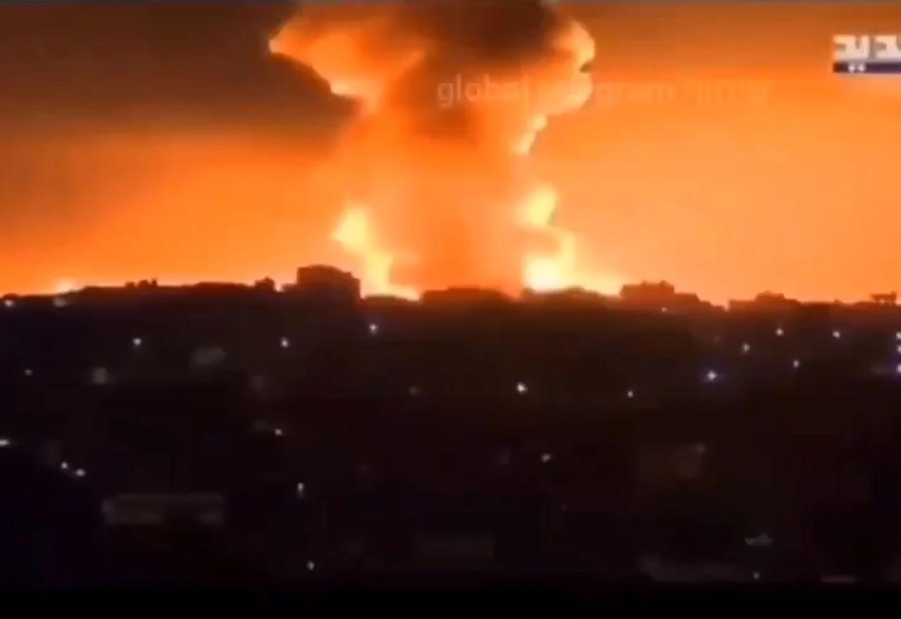 VIDEO | Izraelska vojska uništila iransku tvornicu raketa u Siriji