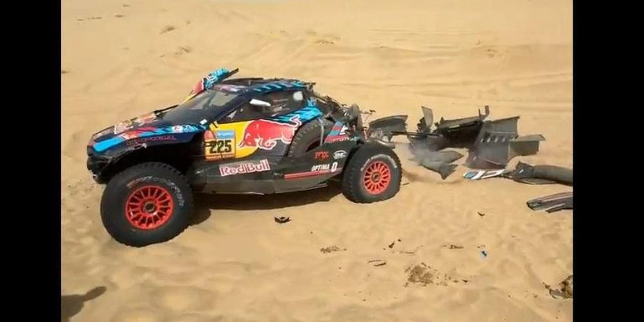 VIDEO I Sainz odustao nakon dvije etape Dakara 