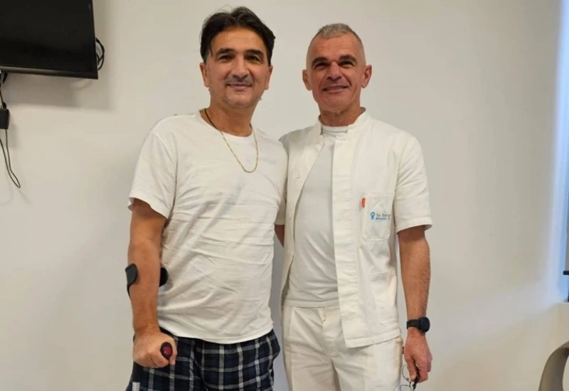 Zlatko Dalić pozirao s liječnikom koji ga je operirao 