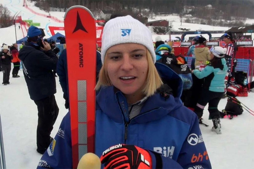 Elvedina Muzaferija završila prvi trening u St. Antonu, spremna za vikend utrke