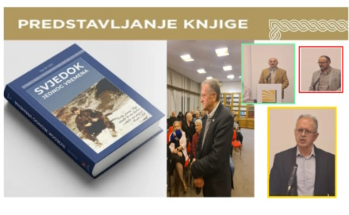 Ilija Vrljić Ile predstavio svoju knjigu "Svjedok jednog vremena"