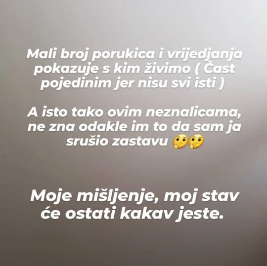 Oglasio se dizač utega povodom rušenja zastave u Varešu