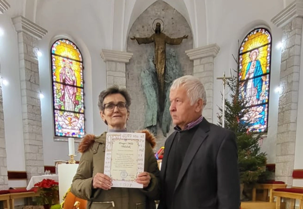 Mila i Drago Vidačak proslavili 50 godina braka 