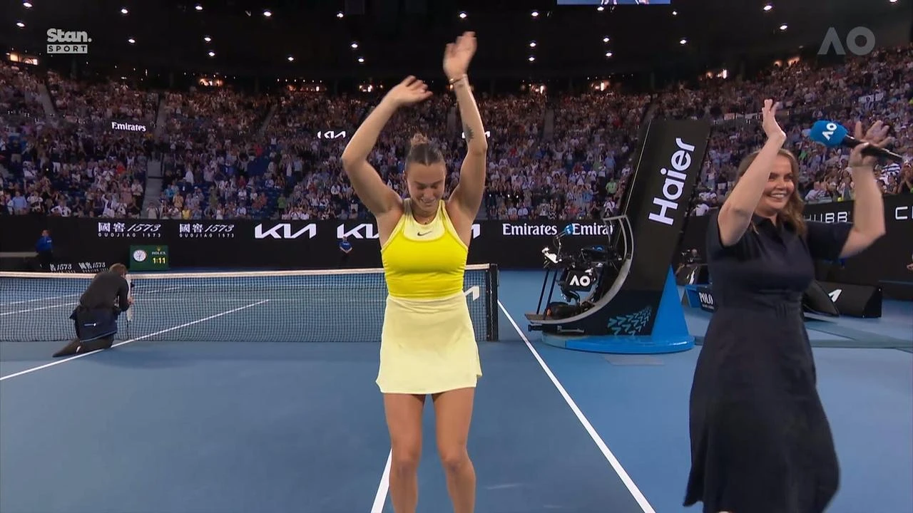 VIDEO I Sabalenka zaplesala nakon sigurne pobjede