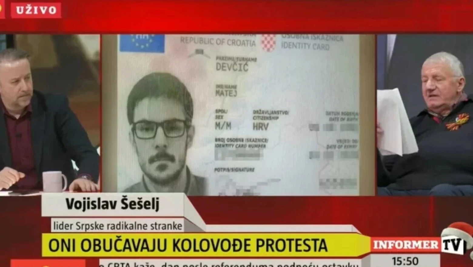 Vučićeva televizija objavila osobnu iskaznicu hrvatskog novinara