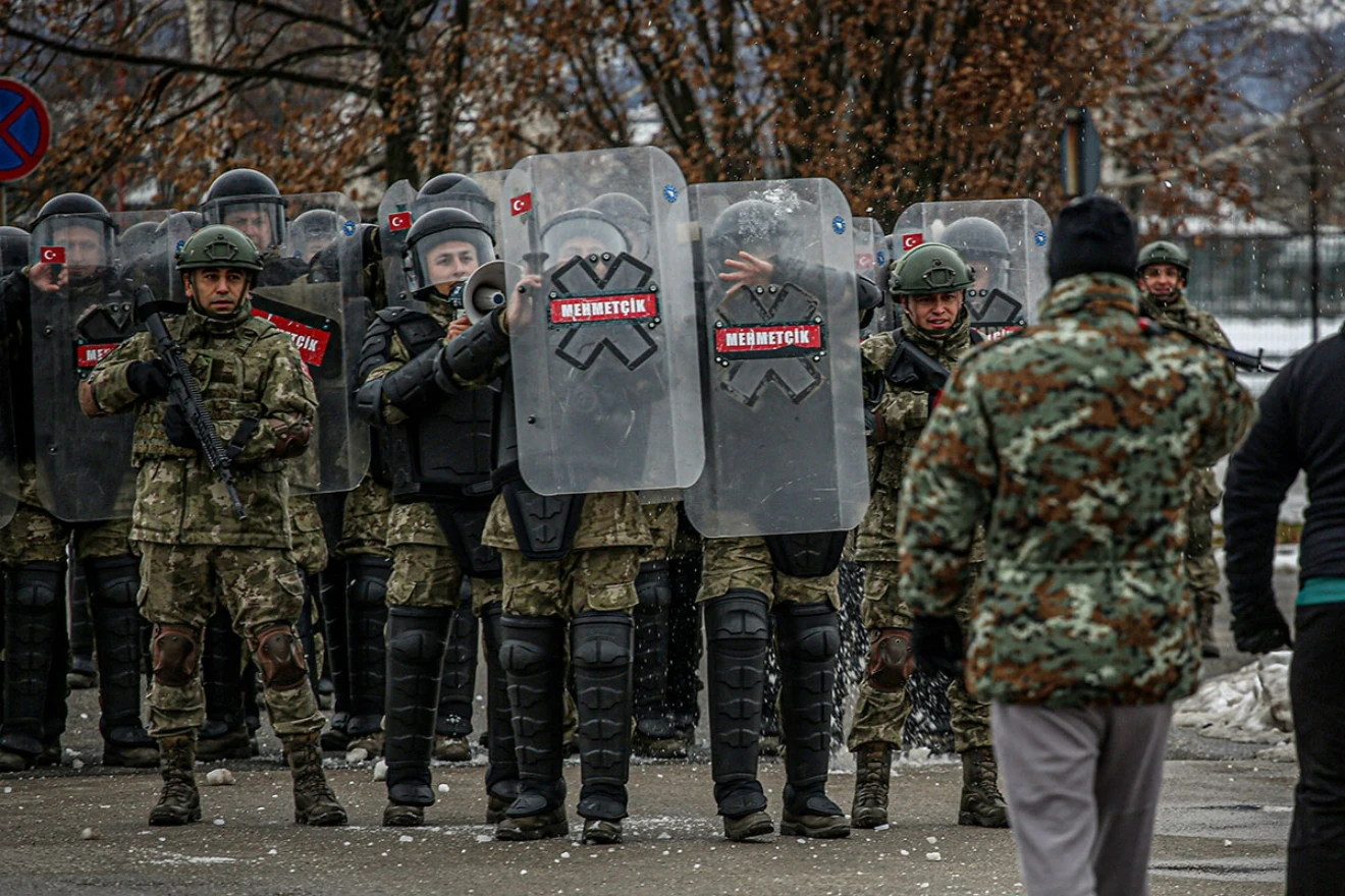 Turski kontingent EUFOR-a u Butmiru vježbao suzbijanje nereda i kontrolu demonstracija