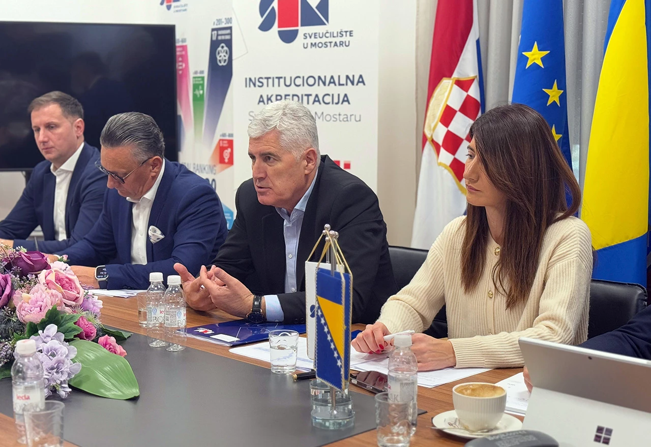 Čović u Rektoratu sjeo sa sveučilišnim sindikatom i rektorom