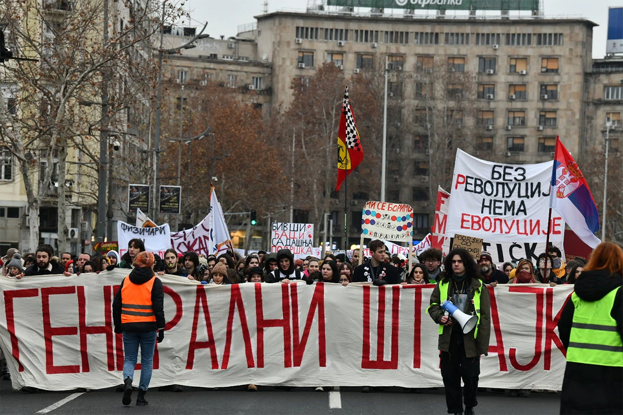 U Srbiji počeo generalni štrajk