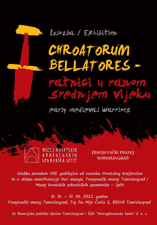 Izložba "Chroatorum Bellatores": Ratnici ranosrednjovjekovne Hrvatske oživljeni kroz povijest