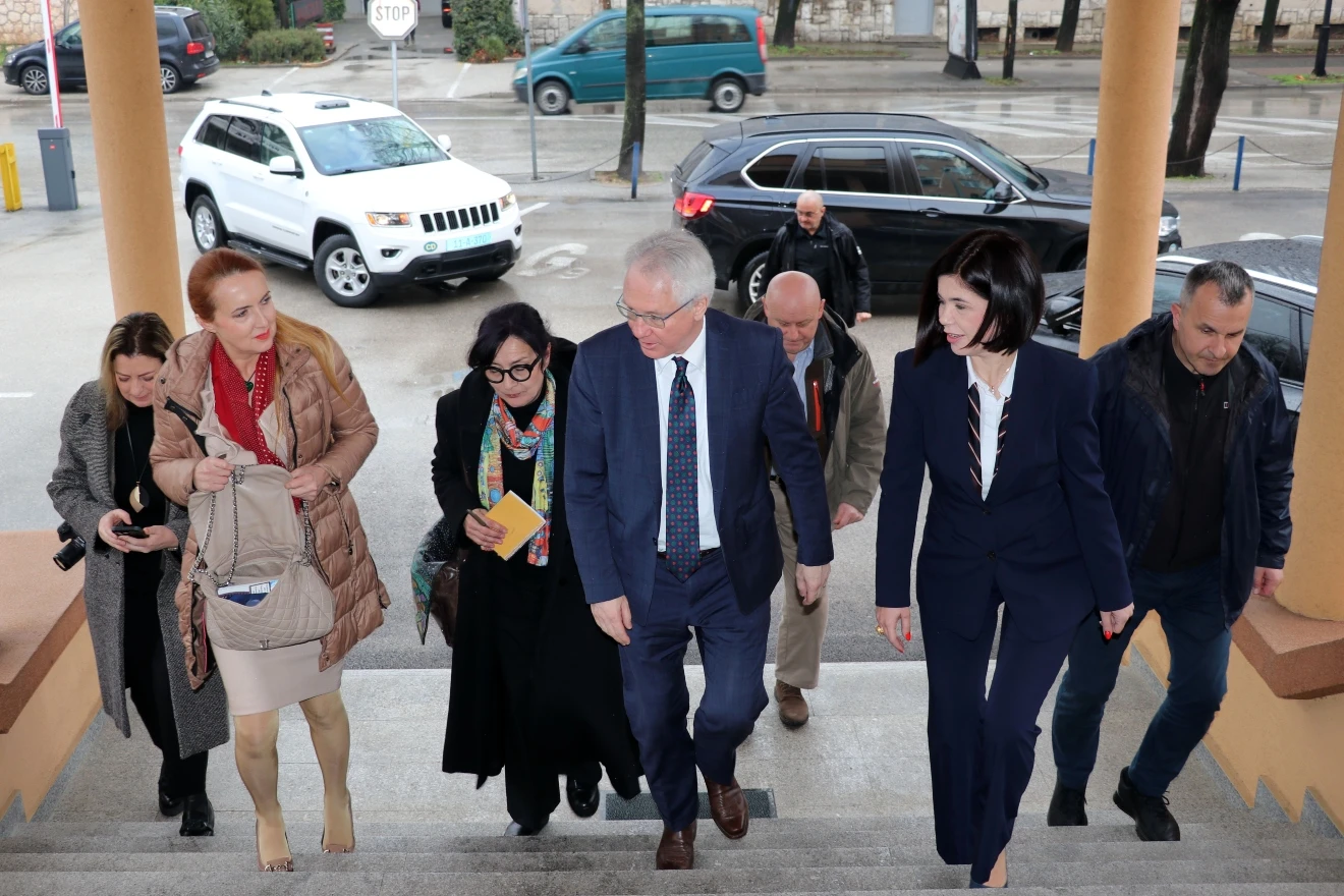Predsjednica Vlade HNŽ-a Marija Buhač primila veleposlanika SAD-a Michaela Murphyja