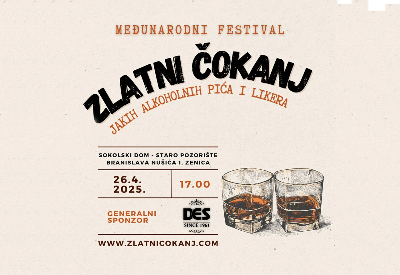 Stiže Zlatni Čokanj: Festival posvećen najboljim rakijama i likerima