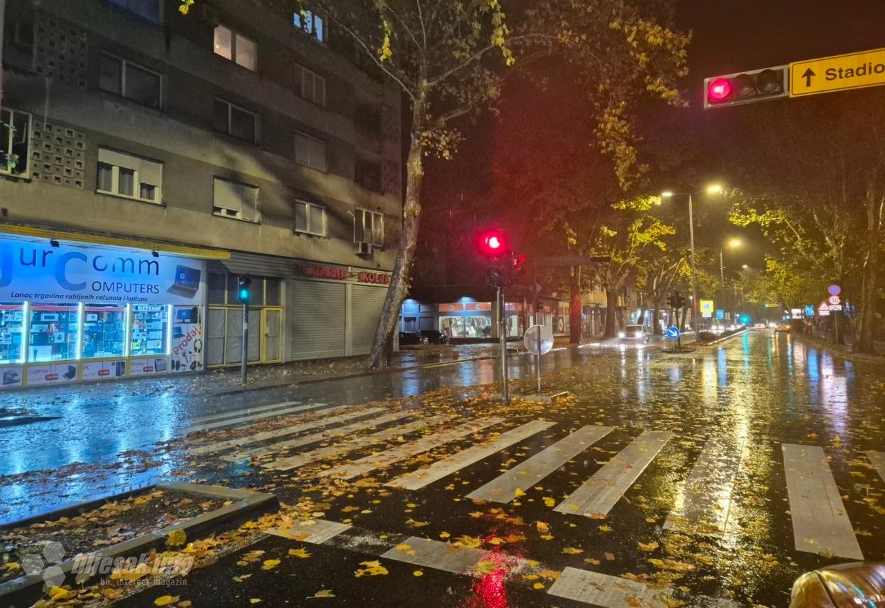 Oblačno s kišom, na planinama snijeg