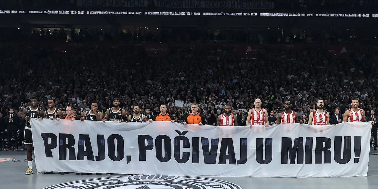 VIDEO I Partizan i Zvezda odali počast Dalipagiću