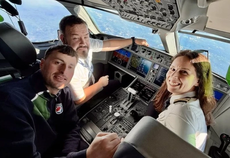 VIDEO | Pilot koji je vozio hrvatske rukometaše: "Najposebniji let"