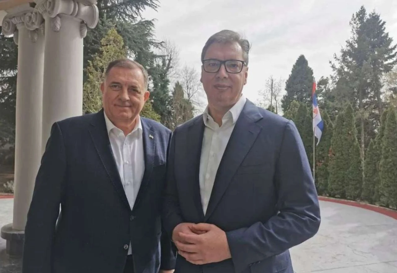 Vučić i Dodik se sastaju usred političkih tenzija