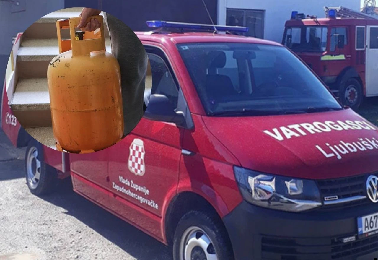 Mostarska Vrata: Zbog curenja plina intervenirali vatrogasci