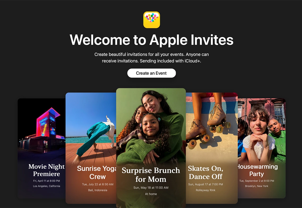 Apple je predstavio novu aplikaciju Apple Invites