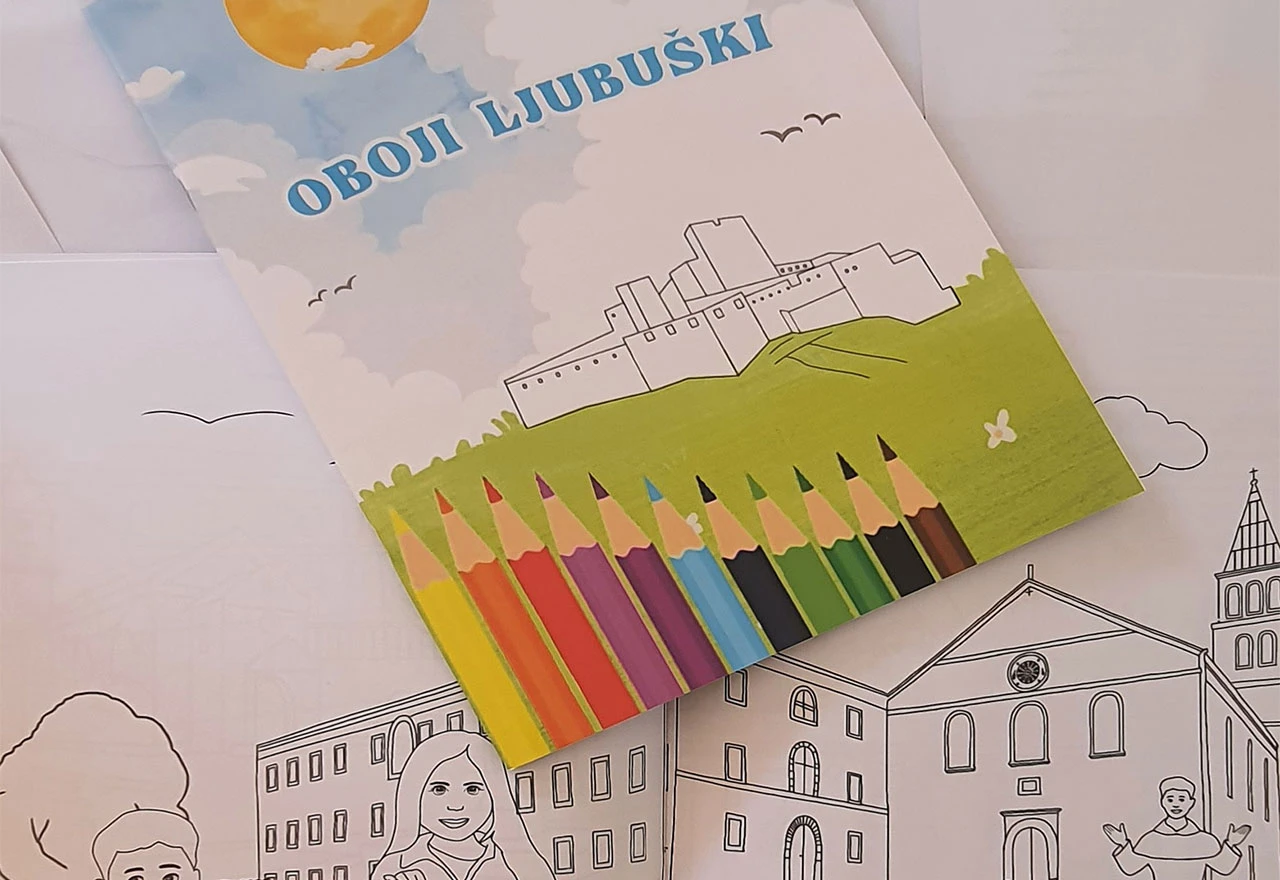 ''Oboji Ljubuški'': Edukativna i zabavna bojanka za djecu i turiste