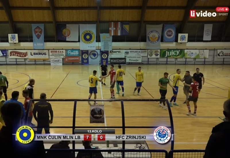 HFC Zrinjski teško stradao u Livnu 