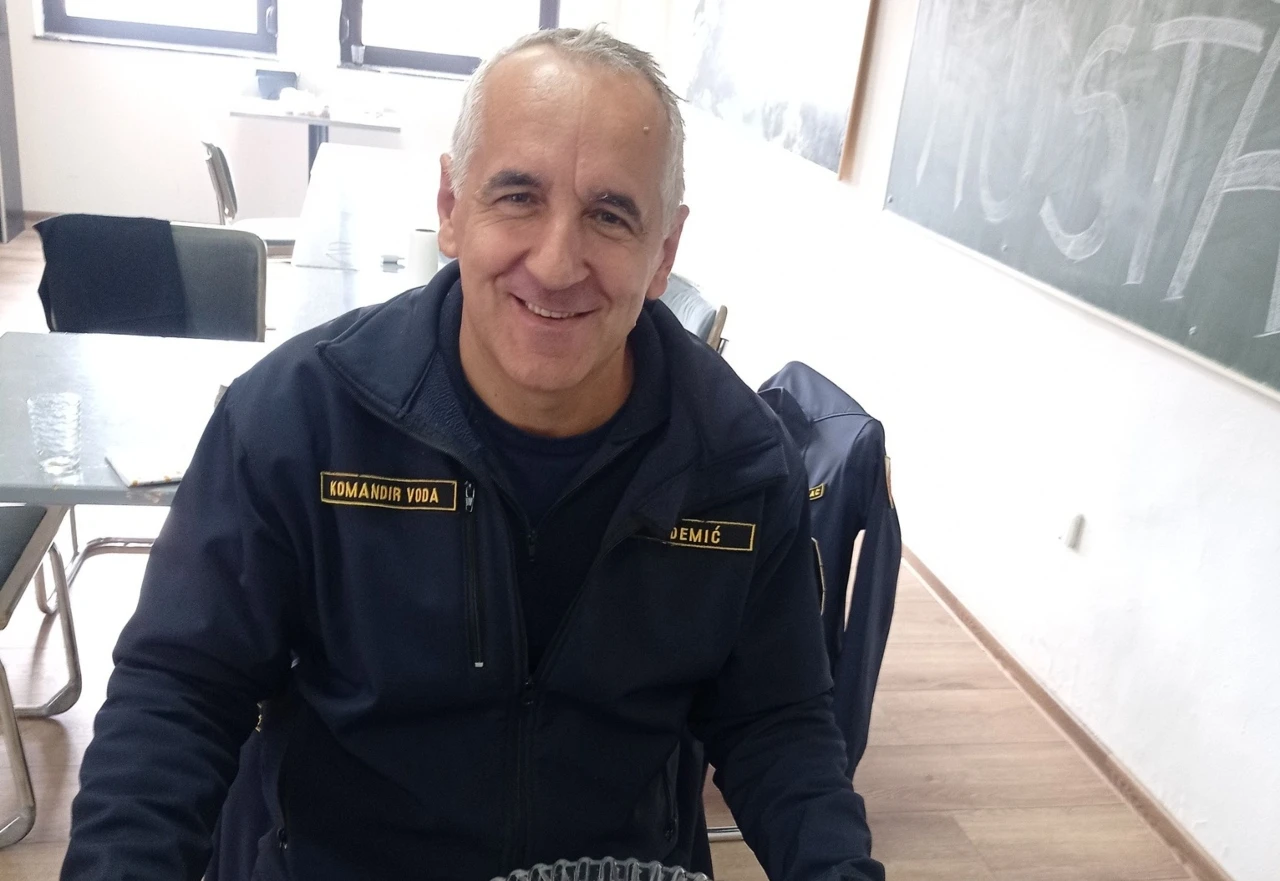 Elvir Demić nakon 40 godina službe odlazi u zasluženu mirovinu
