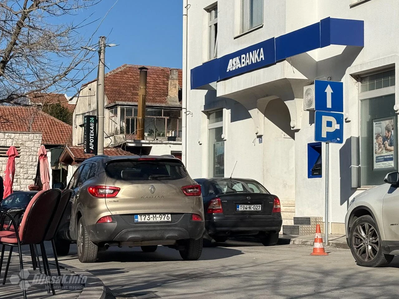 Mjesec dana pritvora za Mostarca: S kapuljačom na glavi i pištoljem u ruci pokušao opljačkati banku