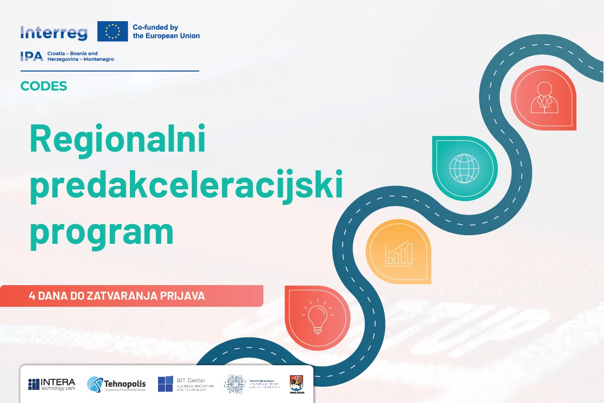 Odbrojavanje je počelo - još samo 4 dana za prijave na CODES regionalni predakceleracijski program za startupe