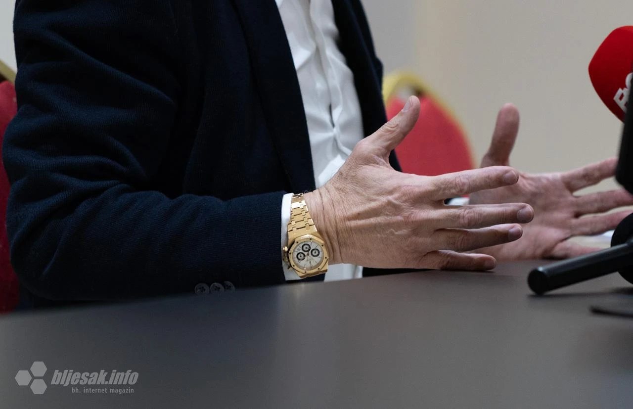Mamić u Mostaru s luksuznim satom od 100.000 dolara